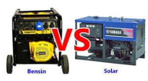 Hal yang Membedakan Genset Solar dan Bensin
