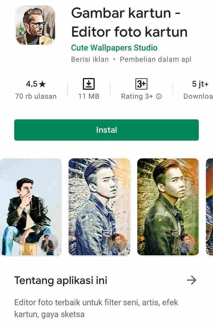 Gambar Kartun Editor Foto Kartun