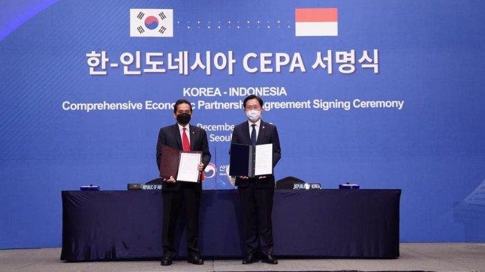 Menteri Perdagangan Teken Surat Perjanjian Kerjasama Ekonomi IK