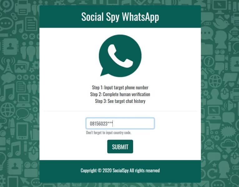 Social Spy WhatsApp